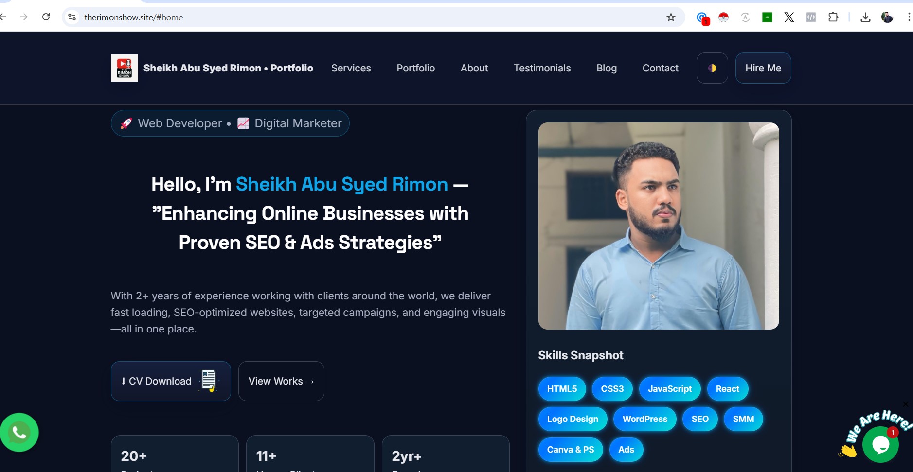 Portfolio Design Project by TheRimonShow